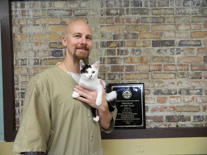 Prison In Indiana Starts Accepting Shelter Cats