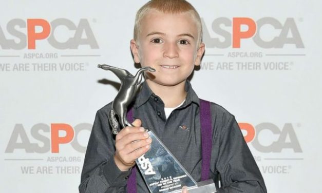 7-Year-Old ‘Kid Of The Year’ Gets Honored by ASPCA After Rescuing More Than 1,300 Dogs