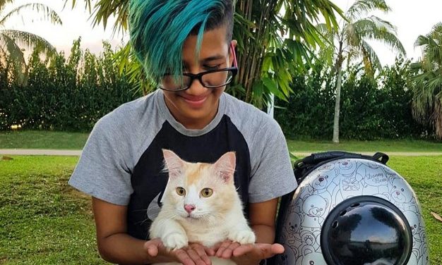 Meet Neko, The Cat Who Saved His ‘Mom’ From Total Despair After Losing Brother