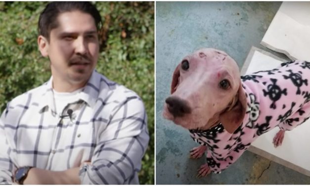Man Saves Furless Dog While Four-Wheeling, Reunites With Her A Year Later