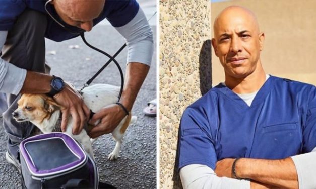This Vet Is Walking Around California Treating Homeless People’s Pets For Free