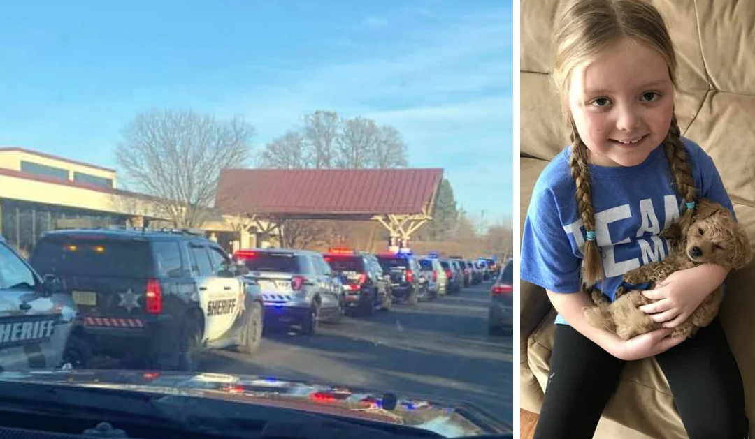 K9s Unite To Honor Late 8-Year-Old Girl Who Went Viral Because Of Her Love For Dogs