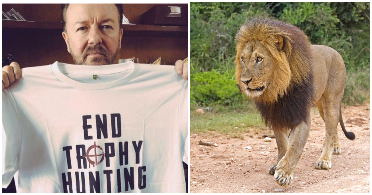 Ricky Gervais Is Determined To Put An End To Trophy Hunting, Saying It’s ‘Humanity At Its Very Worst’