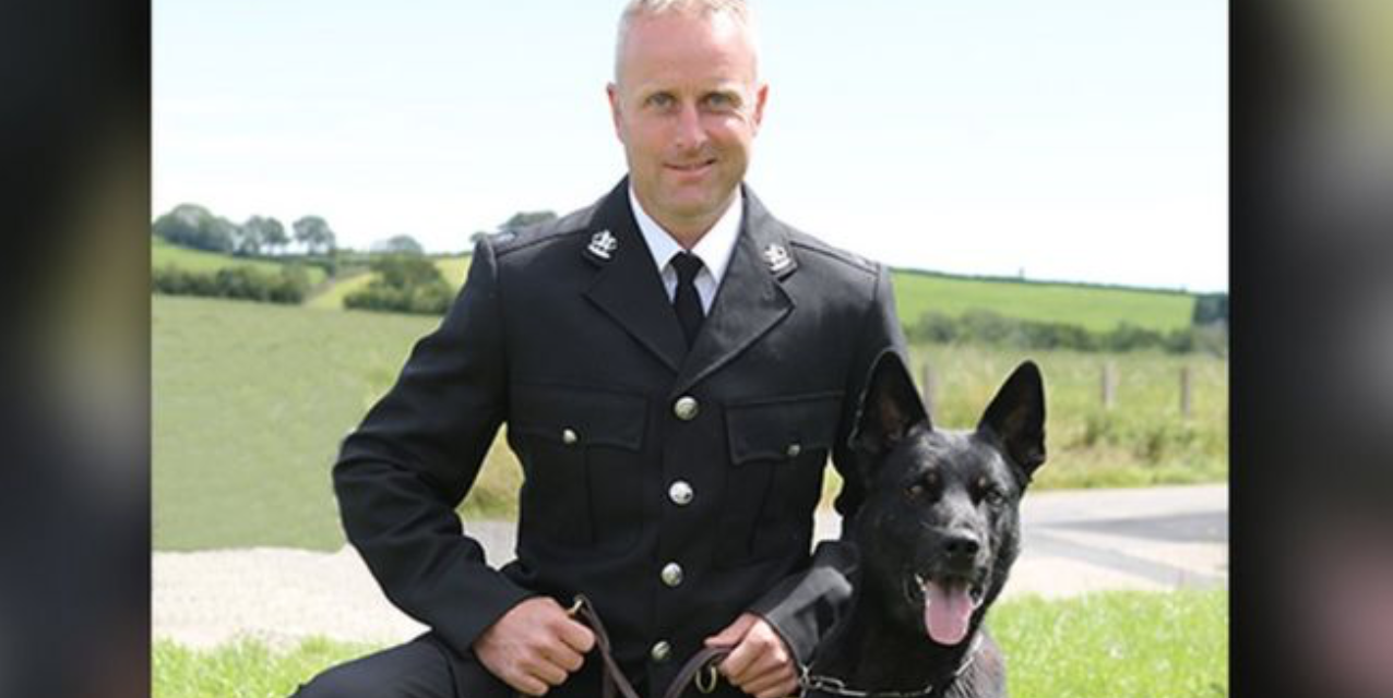 Police Dog Finds Missing Mother And Her Baby On His First Working Day