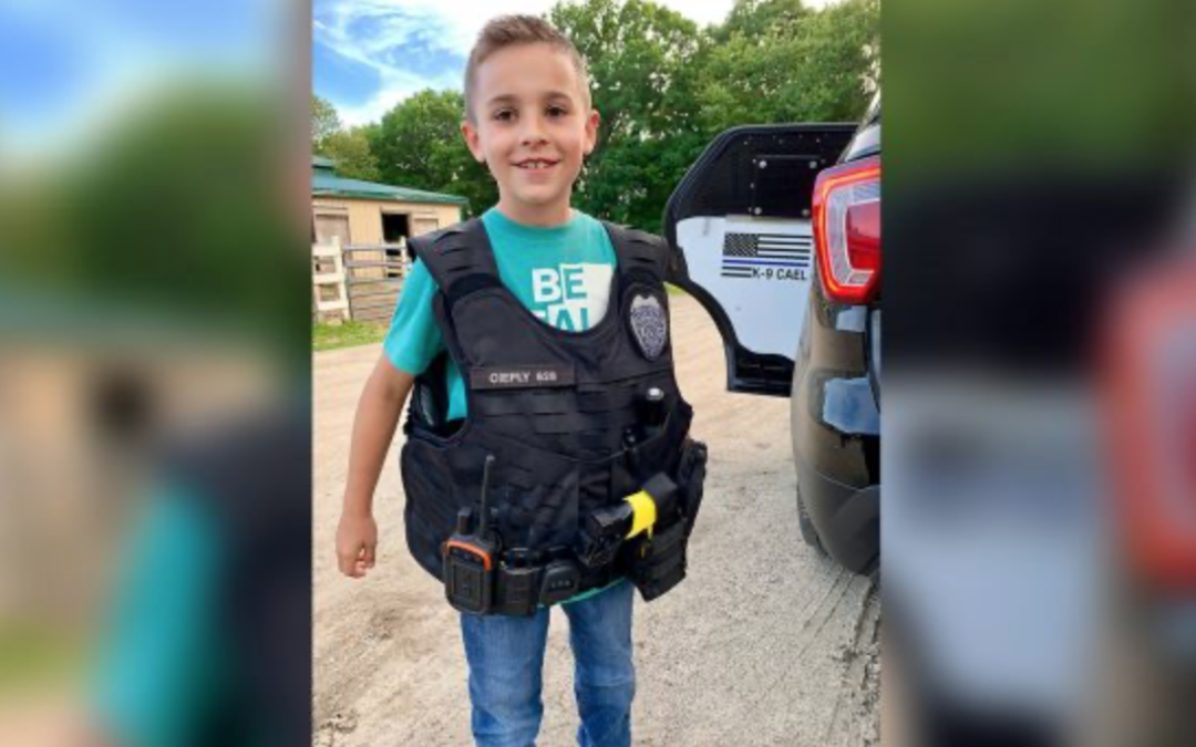10-Year-Old Ohio Boy Raises Over $315,000 to Provide Bulletproof Vests for Police Dogs