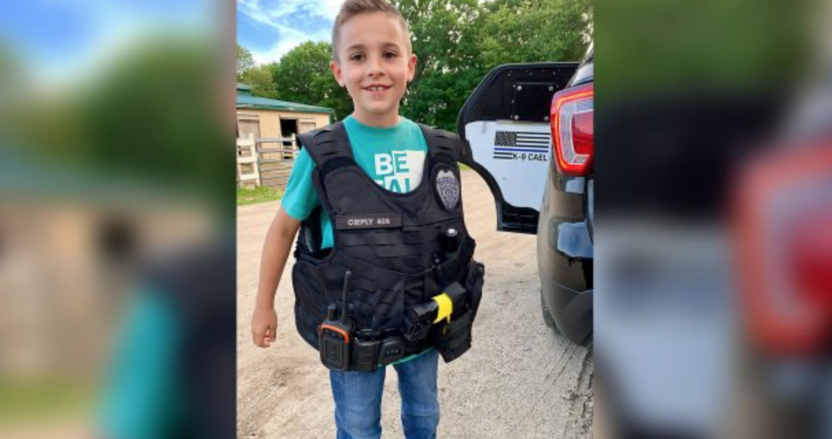 10-Year-Old Ohio Boy Raises Over $315,000 to Provide Bulletproof Vests for Police Dogs