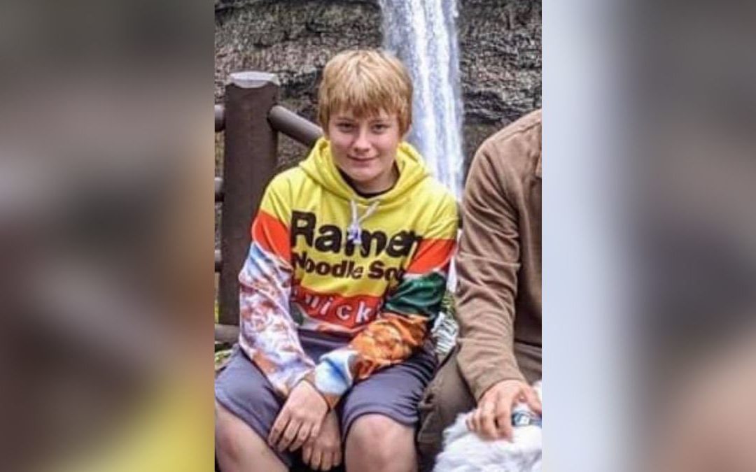 A young boy was found dead with his dog in his lap after trying to escape Oregon wildfire
