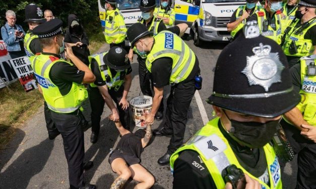 JUST IN: People Arrested After Demonstrating Outside a Facility That Breeds Beagles for Laboratory Research