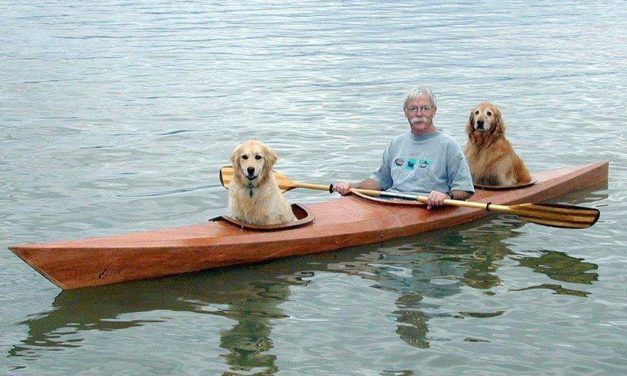 Man Builds A Customized Dog-Friendly Kayak