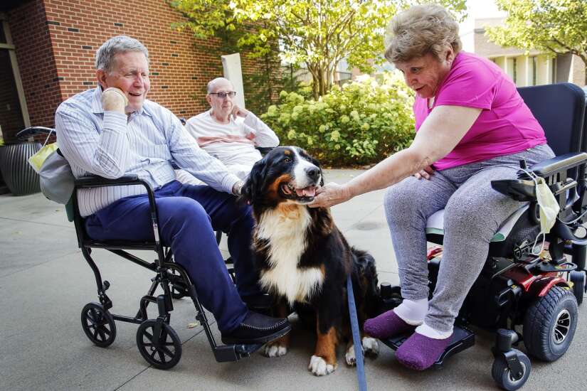 Residential Therapy Dog Helps Mercy’s Hallmar Residents Feel At Home